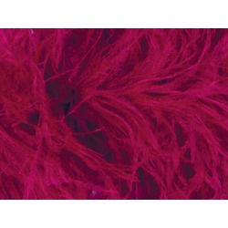 PURE OSTRICH LUXURY 6 PLY BOA CHERRY RED  