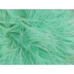 OSTRICH FEATHER FRINGE SPEARMINT  