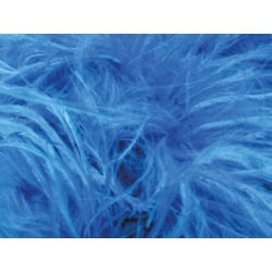 OSTRICH FEATHER FRINGE TURQUOISE  