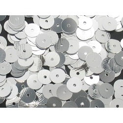 24MM LOOSE SEQUINS SILVER  